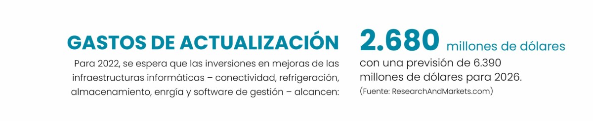 Paralelamente, las empresas pueden ampliar la capacidad de procesamiento de sus entornos optando por contratar un centro de datos en el modelo as a servisse. La adquisición del producto como servicio aporta ventajas inequívocas, tanto técnicas como financieras.