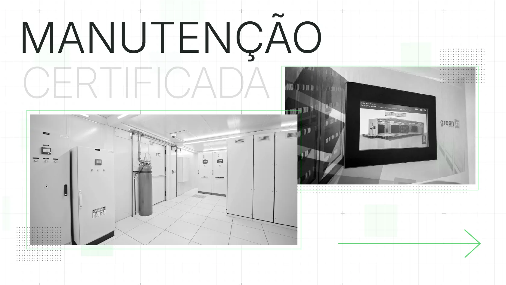 Manutenção certificada | manutenção de data center